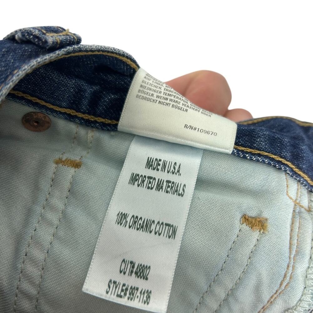 Citizens of Humanity Bailey Loose Fit Denim Bermuda Shorts 24 - Picture 9 of 9